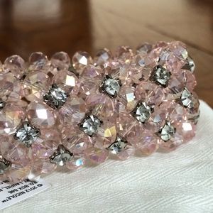 Pink Bedazzled Bracelet